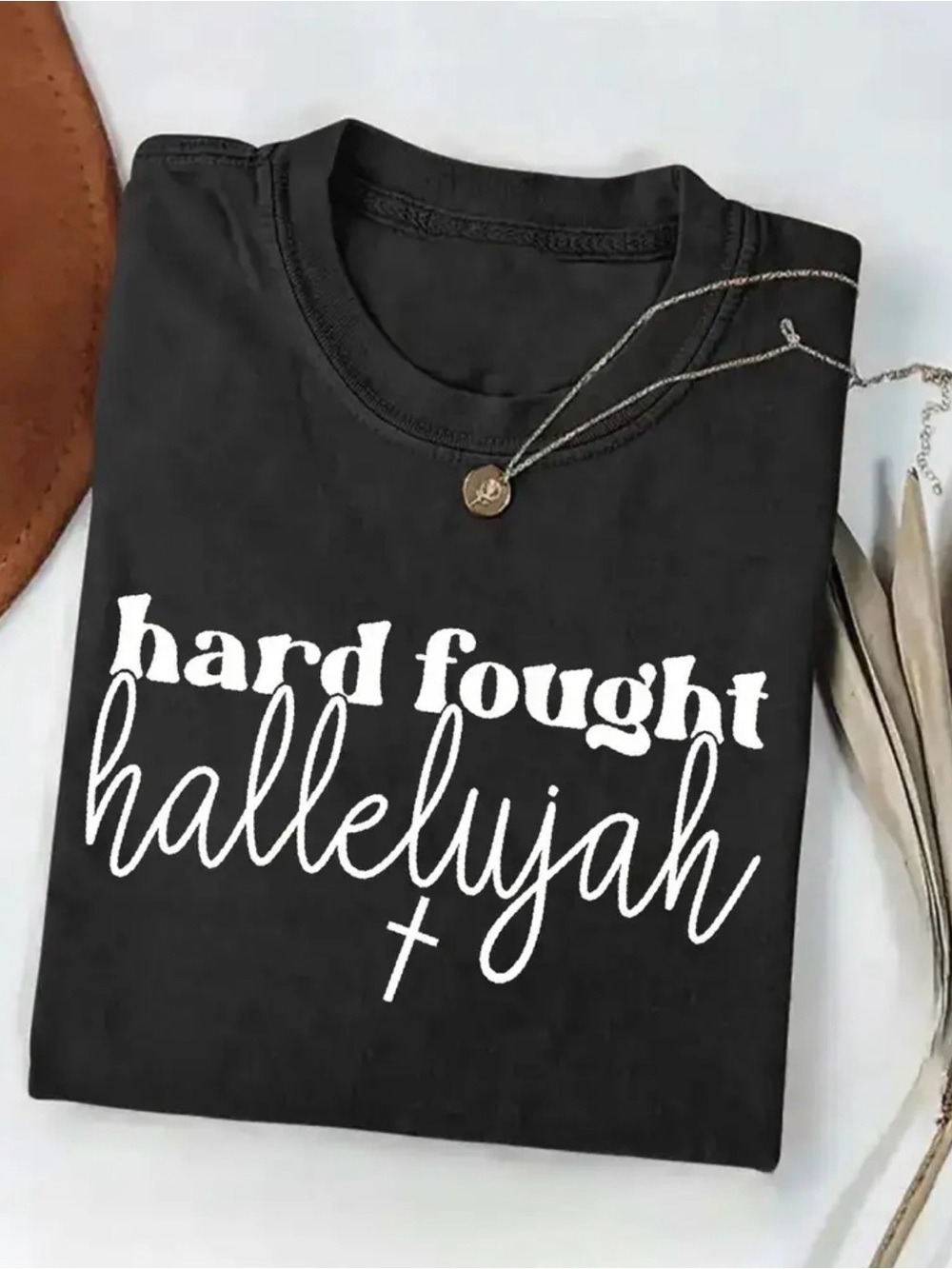 Unisex Hard Fought Hallelujah Short Sleeve Tee
